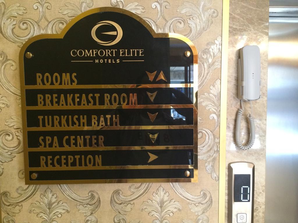 Comfort Elite Hotels Sultanahmet Istambul Extérieur photo